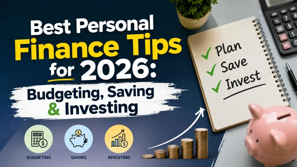 Best Personal Finance Tips for 2026 Best personal finance tips for budgeting, saving money, passive income ideas, and beginner investing in 2026.