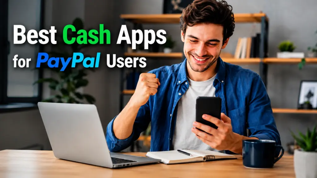 Freelancer receiving PayPal payment after completing online reward tasks