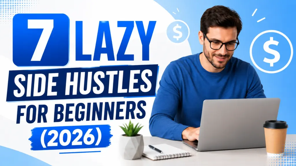 Lazy Side Hustles for Beginners 7 lazy side hustles for beginners working from home