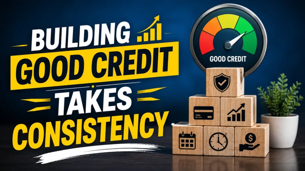 Building Good Credit Takes Consistency | Credit Guide Building good credit takes consistency with on-time payments, responsible credit use, and smart financial habits in 2026.